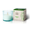 Recycled Glass Darjeeling Flower Candle - Ecological Candles - Recycled glass